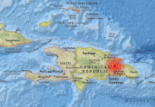 Sismö de magnitüd 5.0 sacüde aguas del Caribe cerca de República Dominicana sin reportar dañøs matëriales registrados