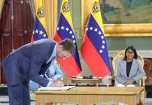 Presidenta encargada Delcy Rodríguez encabeza firma de convenios con la multinacional Shell para potenciar las capacidades energéticas del país (+ Detalles)