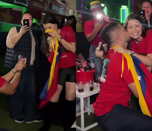 ¡Se hizo viral! Pareja venezolana conmueve las redes con una espectacular propuesta de matrimonio en pleno concierto de Silvestre Dangond en Perú