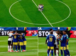 ¡El mundial también es hermandad y fe!: un gesto de fraternidad selló la goleada de Alemania sobre Curazao (+ Video)