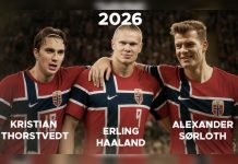 De padres a hijos: Haaland, Sorloth y Thorstvedt repiten en EE.UU. la hazaña mundialista que sus progenitores firmaron en 1994 (+ Detalles)