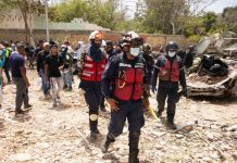 Más de 29.000 rescatistas nacionales e internacionales mantienen un despliegue permanente en las zonas afectadas por los sismÔs