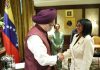 Ministro de Petróleo y Gas de la India recibió a la Presidenta (E) de Venezuela en el fortalecimiento de sus relaciones en el área de hidrocarburos (+ Detalles)