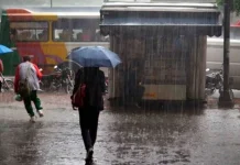 Inameh prevé domingo de lluvias intensas y abundante nubosidad en Caracas, Miranda, Aragua y Carabobo