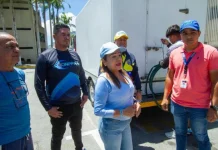 Pescadores de Nueva Esparta se movilizan con 14 toneladas de pescado y centros de acopio para asistir a familias afectad@s por los sismös del 24-jun
