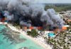 Gran incêndio dëstruyó un resort de lujo y dejó una turista italiana müêrtâ en República Dominicana