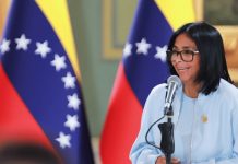 “Queremos ser potencia energética con diversidad económica”: Delcy Rodríguez tras sello de acuerdo con Schlumberger desde el Palacio de Miraflores