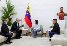 Presidenta encargada Delcy Rodríguez encabeza jornada de oración y diálogo junto a líderes religiosos de Venezuela y EE. UU.(+ Fotos)