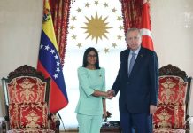 Presidente de la República de Türkiye, Recep Tayip Erdogan recibió a la Jefa de Estado (E) de Venezuela para consolidar cooperación estratégica en Estambul