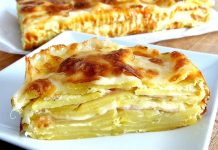 Pastel de papa con jamón y queso: ideal para una comida familiar, dorado por encima y bien gratinado (+ Detalles)