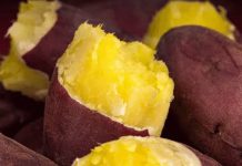 Fuente poderosa de vitamina A: la batata horneada aporta hasta un 400% de los nutrientes necesarios para la salud visual y de la piel