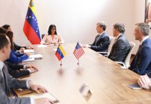 La presidenta encargada Delcy Rodríguez recibió a delegación de EE. UU. para revisar la agenda bilateral de hidrocarburos (+ Detalles)