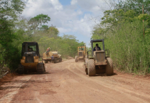 Modernización vial en la Sierra de Falcón: avanzan trabajos de ampliación y compactación de la ruta La Despedida – Piriza (+ Detalles)