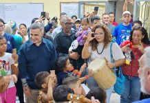 Tarek William Saab lidera visita de la Gran Misión Viva Venezuela a campamento transitorio José Ávalos (+ Foto) (+ Video)