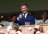 Vibrante jornada en el Hard Rock Stadium: Los Beckham festejan el pase a semifinales (+ Fotos)