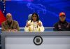 Presidenta encargada ordena seguir las labores de búsqueda de sobrevivientes