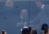 Presidente Donald Trump y Pedro Sánchez protagonizan un inédito saludo ante la mirada del Rey Felipe VI