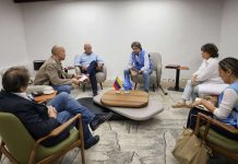 Presidente de la AN se reunió con coordinador humanitario de la ONU
