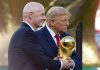 Momento histórico en Nueva York: España recibe de manos de Trump e Infantino la Copa Mundial 2026