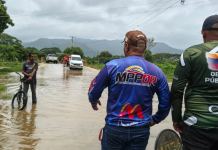 Lluvias en Yaracuy causan anegacïones en Veroes: atienden a más de 130 personas y 585 viviendas afectadäs