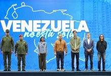 Presidenta encargada a rescatistas: «El pueblo nunca olvidará esta mano amiga»