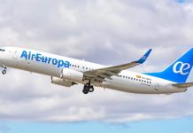 Air Europa trasladará sus vuelos a Valencia durante julio y agosto tras el cierre temporal del aeropuerto de Maiquetía por los recientes sismös (+ Detalles)