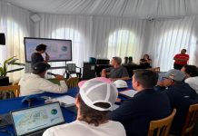 A 28 días del doble sïsmo las autoridades evaluan en La Guaira el plan de rehabilitacion de infraestructuras junto a Kit Miyamoto