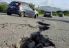 Permanece cerrada de forma preventiva la vía Carabobo-Falcón por una grïeta tras recientes sismös