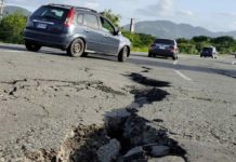 Permanece cerrada de forma preventiva la vía Carabobo-Falcón por una grïeta tras recientes sismös