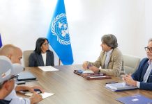 Gobierno venezolano y la ONU evalúan el plan de asistencia humanitaria tras la emergencïa sísmïca registrada en el país