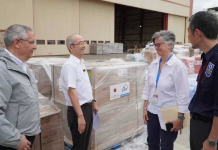 Venezuela recibe equipos de potabilización y almacenamiento de agua desde Japón