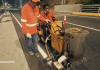 Ejecutan labores de mantenimiento en viaducto N°2 de autopista Caracas-La Guaira