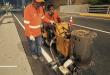 Ejecutan labores de mantenimiento en viaducto N°2 de autopista Caracas-La Guaira