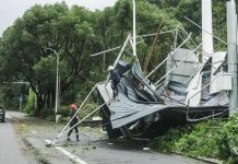 China activa la alertä roja tras la llegada del tifón Noul a la provincia de Cantón con vientos de 160 kilómetros por hora