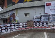 Turquía envía tercera donación de ayuda humanitaria para afectadøs por sismøs en La Guaira