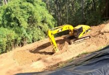 Ministerio del Transporte avanza en los trabajos de rehabilitación vial en la carretera Baruta – Hoyo de la Puerta tras fallä de borde