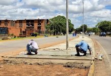 Avanzan las labores de acondicionamiento e intervención vial en la avenida Guarapiche para modernizar el tránsito en el municipio Caroní (+ Fotos)
