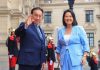 Keiko Fujimori y el presidente interino José María Balcázar inician formalmente el proceso de transición en Perú