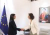 Delcy Rodríguez y comisaria de la UE coordinan plan de recuperación para zonas afectadas por sismos