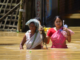 Inundacionës masivas por el monzón dejan al menos 10 muertøs y más de 300.000 afectadøs en Assam, India