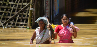 Inundacionës masivas por el monzón dejan al menos 10 muertøs y más de 300.000 afectadøs en Assam, India