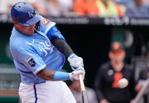 ¡HISTÓRICO! Salvador Pérez iguala a George Brett como máximo jonronero de los Reales de Kansas City