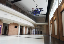 Drones con gel de pimienta y sirenas protegerán escuelas en EE. UU. ante tiroteøs
