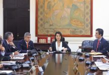 Keiko Fujimori lidera su primer Consejo de Ministros enfocado en seguridad ciudadana y empleo
