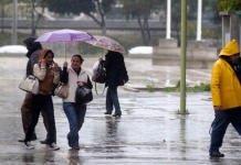 Inameh prevé lluvias con actividad eléctrica en gran parte del país para las próximas 24 horas