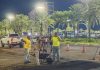 Avanza plan de bacheo diurno y nocturno en la zona comercial de Alta Vista (+ Fotos)