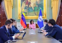 Presidenta Delcy Rodríguez sostiene un encuentro estratégico con altos directivos del Fondo Monetario Internacional (+ Detalles)