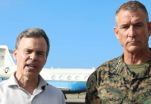 General estadounidense Francis Donovan llega a Venezuela para coordinar el apoyo logístico tras los sismös
