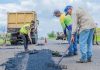 Plan de asfaltado optimiza la autopista Puerto Ordaz-Ciudad Bolívar a la altura del kilómetro 70 (+ Fotos)