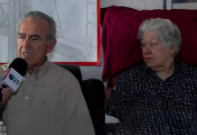 El emotivo abrazo de una pareja de abuelos que conmovió a Venezuela el 24 de junio tras el doble terremotö (+ Detalles)
